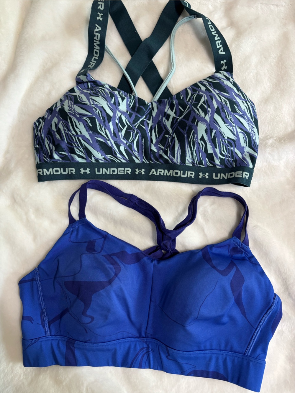 Under Armour Blue & Purple women Performance Jockstraps - Dual Pack